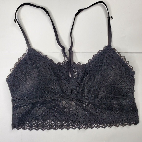 H&M soft cup black bralette medium - Picture 1 of 4